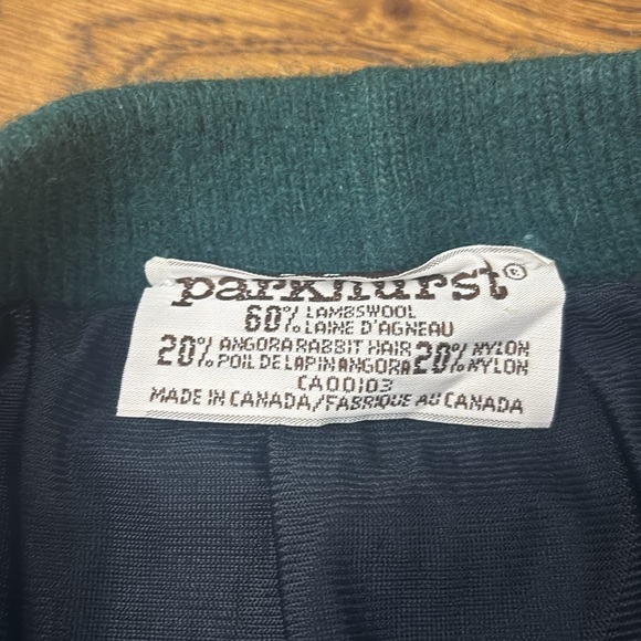 Vintage PARKHURST Lambswool and Angora Lined Skirt - Picture 3 of 10